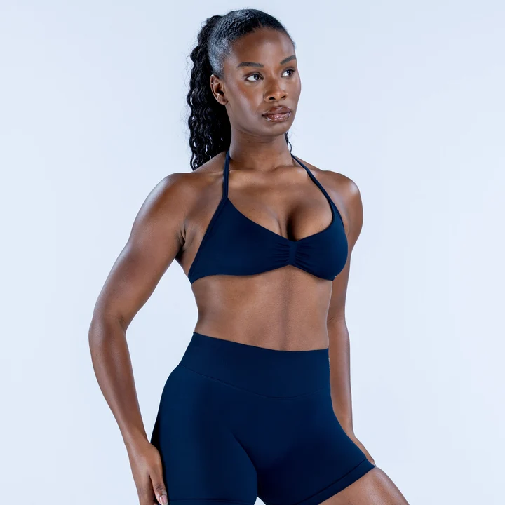 Impact Strappy Bra Bleu INK - 4